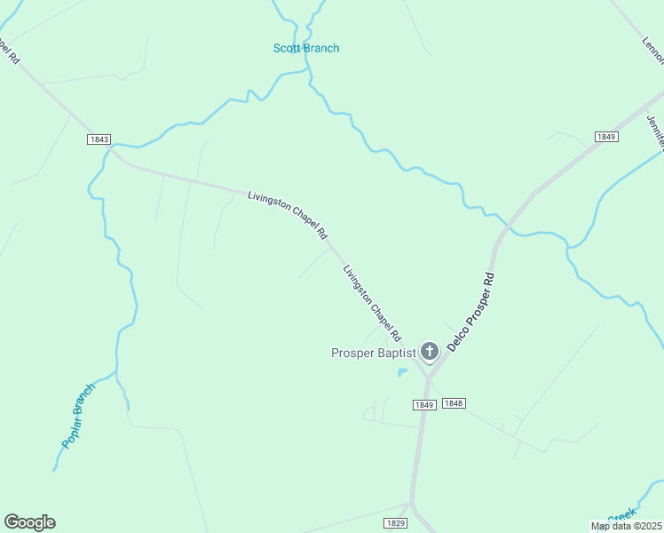 map of restaurants, bars, coffee shops, grocery stores, and more near 6192 Livingston Chapel Road in Delco