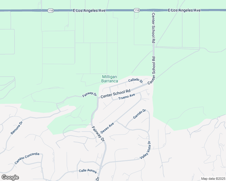 map of restaurants, bars, coffee shops, grocery stores, and more near 1627 Riente Street in Camarillo