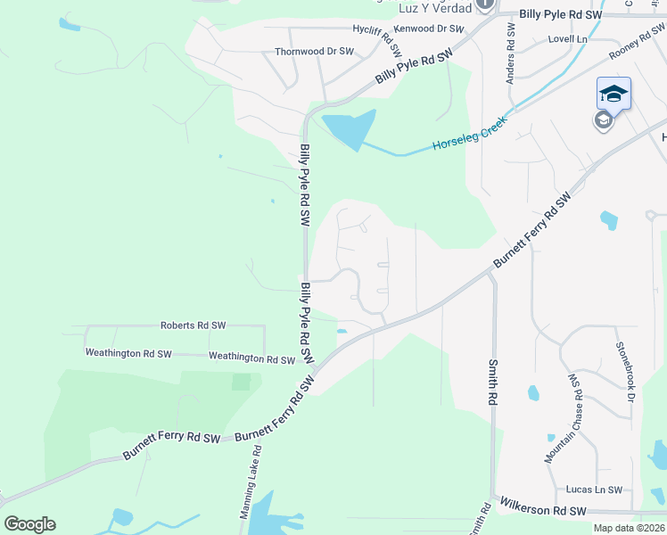 map of restaurants, bars, coffee shops, grocery stores, and more near 765 Billy Pyle Road Southwest in Rome
