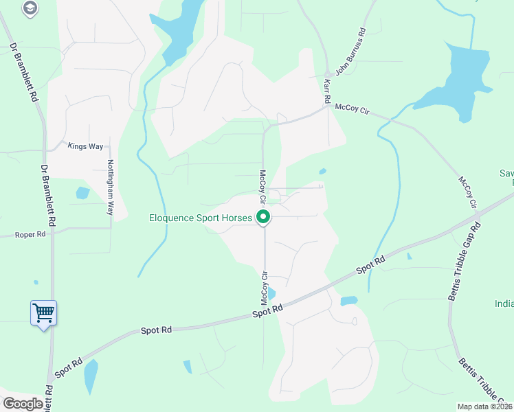 map of restaurants, bars, coffee shops, grocery stores, and more near 4980 McCoy Circle in Cumming