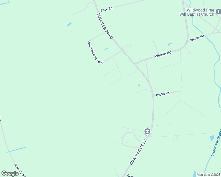 map of restaurants, bars, coffee shops, grocery stores, and more near 7203 Broomstraw Court in Nichols
