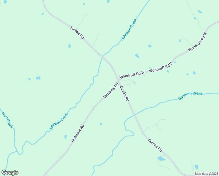 map of restaurants, bars, coffee shops, grocery stores, and more near 2619 McNeely Road in Courtland