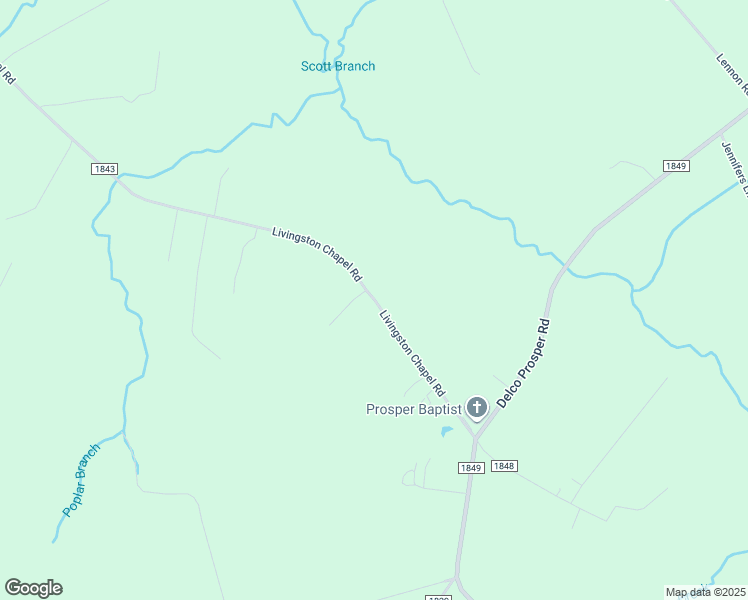 map of restaurants, bars, coffee shops, grocery stores, and more near 6192 Livingston Chapel Road in Delco