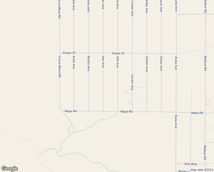 map of restaurants, bars, coffee shops, grocery stores, and more near North Inez Avenue in Homestead Valley