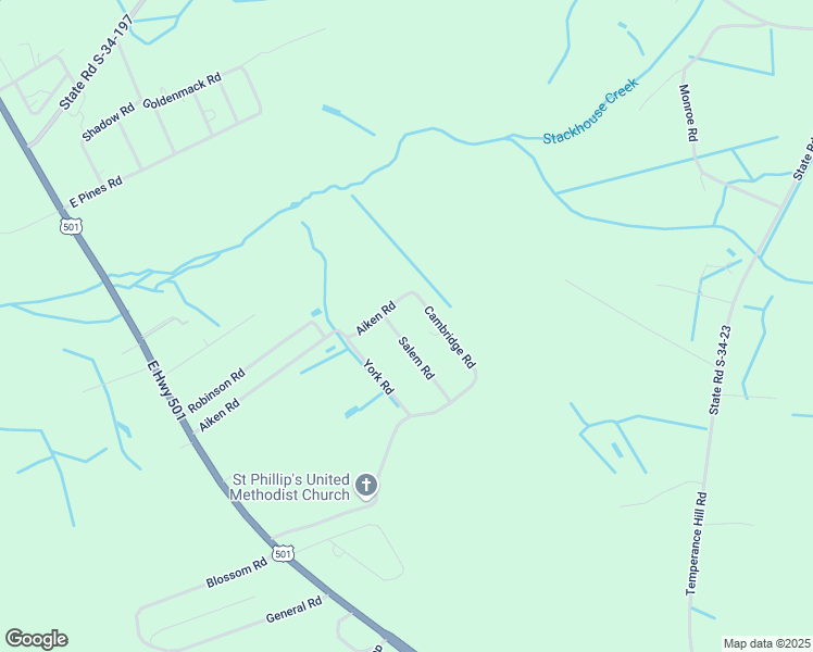 map of restaurants, bars, coffee shops, grocery stores, and more near 5537 Cambridge Road in Marion