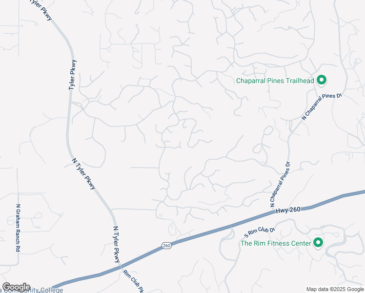 map of restaurants, bars, coffee shops, grocery stores, and more near 511 North Grapevine Drive in Payson
