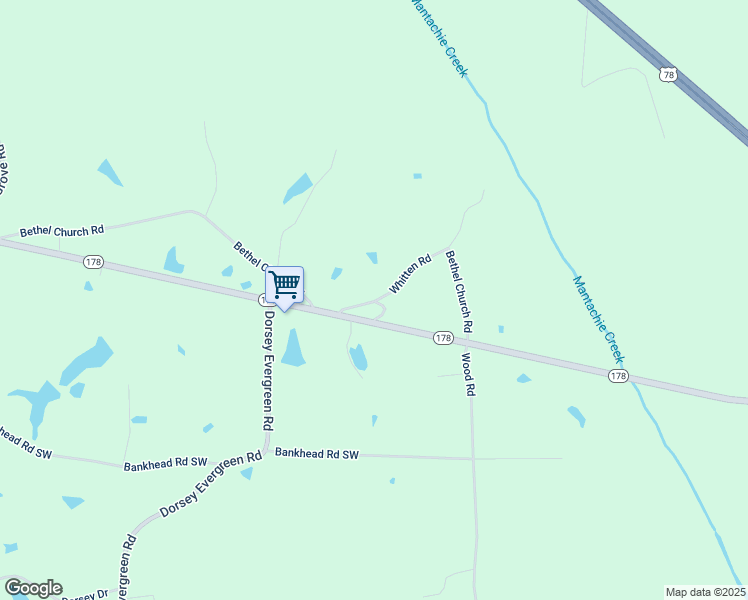 map of restaurants, bars, coffee shops, grocery stores, and more near 1024 Whitten Road in Fulton