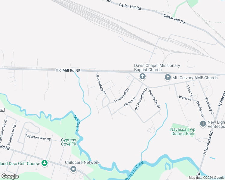 map of restaurants, bars, coffee shops, grocery stores, and more near 820 Waddell Street in Leland