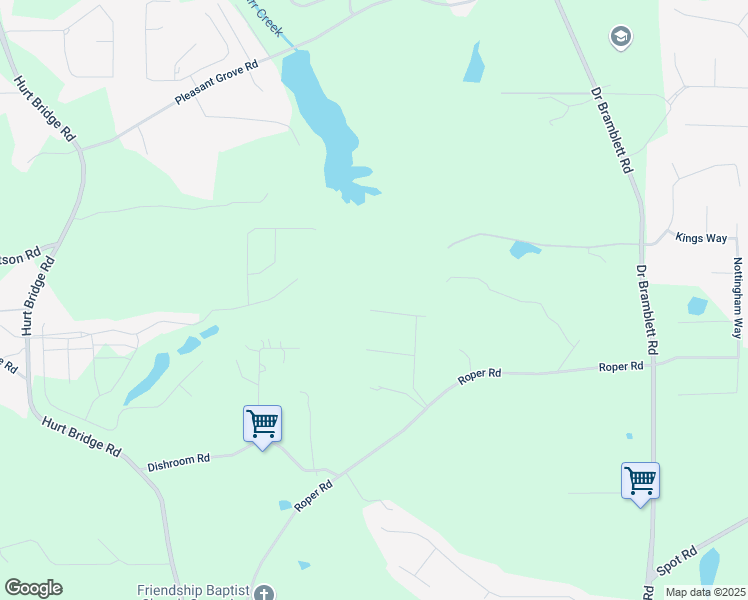 map of restaurants, bars, coffee shops, grocery stores, and more near 2780 Marie Way in Cumming