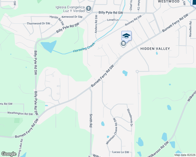 map of restaurants, bars, coffee shops, grocery stores, and more near 612 Burnett Ferry Road Southwest in Rome