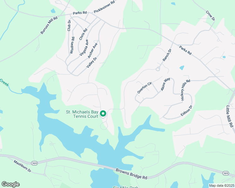 map of restaurants, bars, coffee shops, grocery stores, and more near 5880 Windjammer Point in Cumming