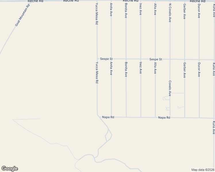 map of restaurants, bars, coffee shops, grocery stores, and more near 324 Anita Avenue in San Bernardino County