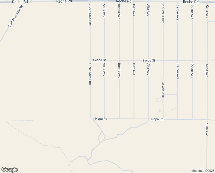 map of restaurants, bars, coffee shops, grocery stores, and more near 329 Anita Avenue in Landers
