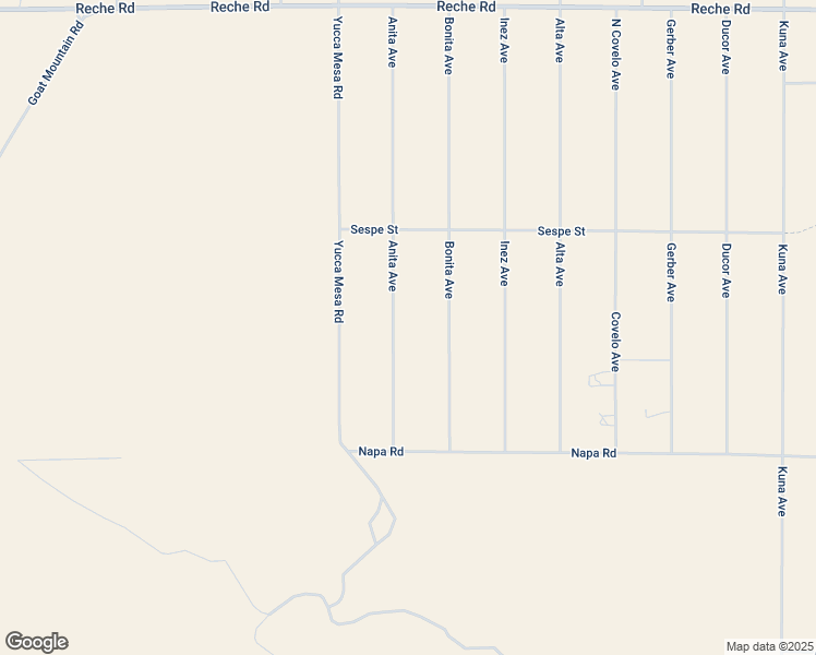 map of restaurants, bars, coffee shops, grocery stores, and more near 329 Anita Avenue in Landers