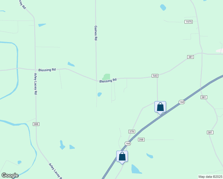 map of restaurants, bars, coffee shops, grocery stores, and more near 3034 Blessing Road in Albertville