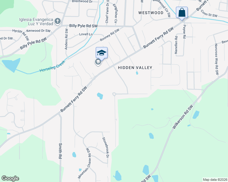 map of restaurants, bars, coffee shops, grocery stores, and more near 6 Westridge Circle Southwest in Rome
