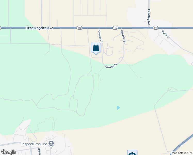 map of restaurants, bars, coffee shops, grocery stores, and more near 3742 Groves Place in Somis