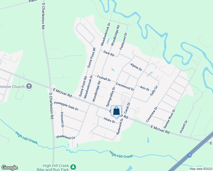 map of restaurants, bars, coffee shops, grocery stores, and more near 3042 Greystone Circle in Florence