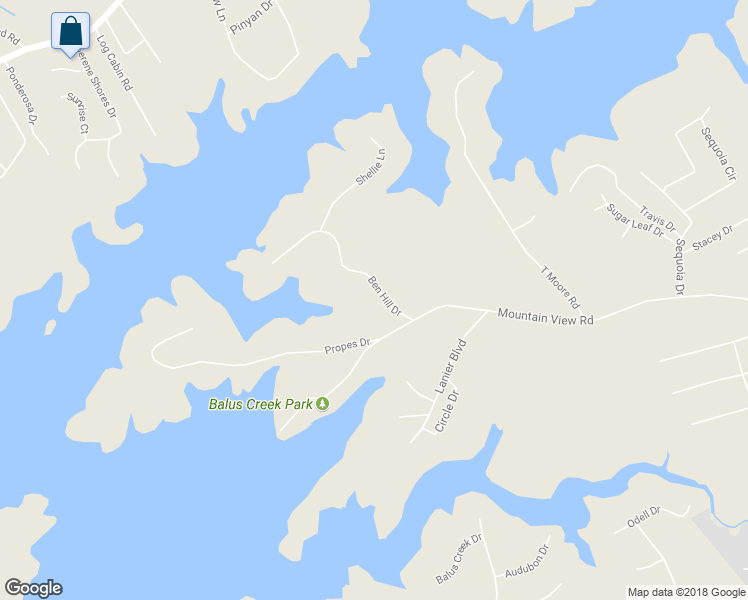 map of restaurants, bars, coffee shops, grocery stores, and more near 4625 Ben Hill Drive in Oakwood