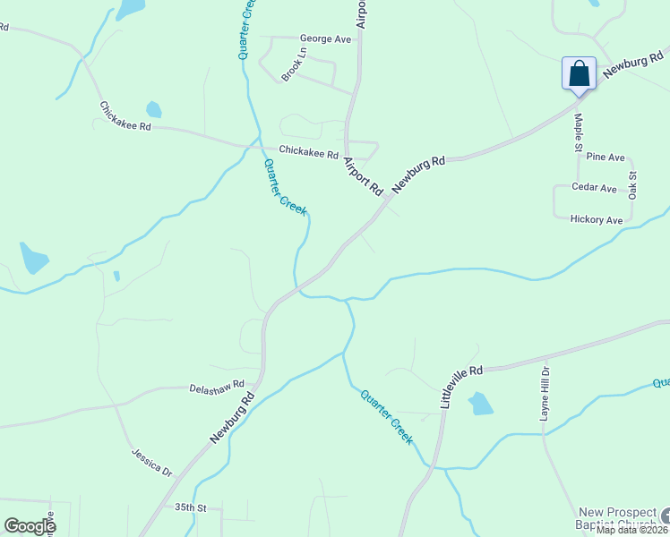 map of restaurants, bars, coffee shops, grocery stores, and more near 4347 Newburg Road in Haleyville