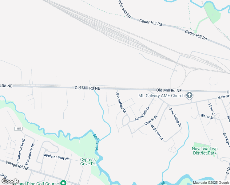 map of restaurants, bars, coffee shops, grocery stores, and more near 1021 Old Mill Road Northeast in Leland