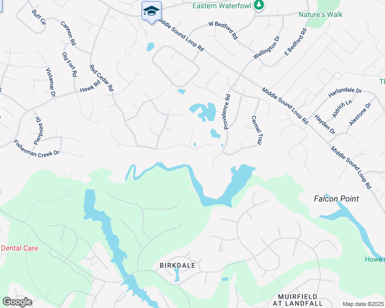 map of restaurants, bars, coffee shops, grocery stores, and more near 6404 Timber Creek Lane in Wilmington