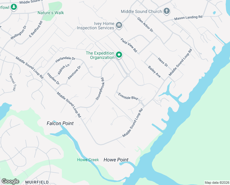 map of restaurants, bars, coffee shops, grocery stores, and more near 146 Stoneybrook Road in Wilmington