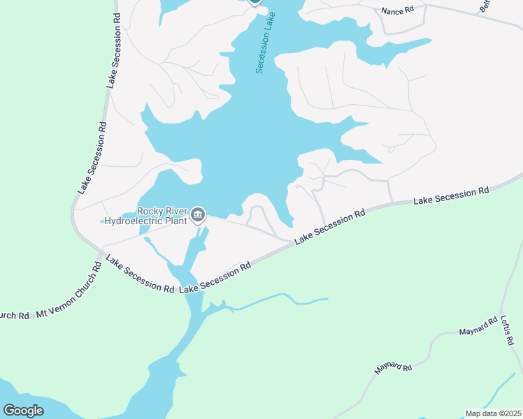 map of restaurants, bars, coffee shops, grocery stores, and more near 66 Mobleys Bluff Road in Abbeville