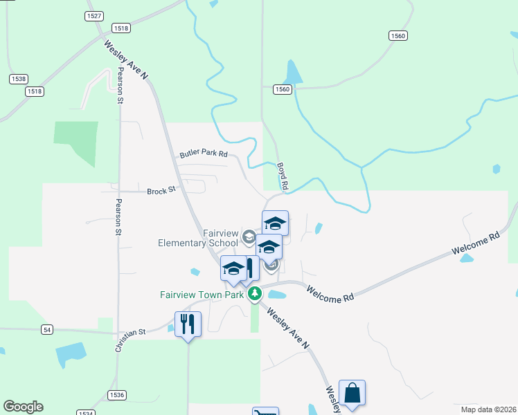 map of restaurants, bars, coffee shops, grocery stores, and more near 75 Boyd Road in Cullman