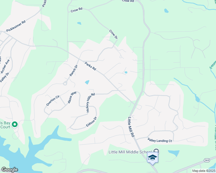 map of restaurants, bars, coffee shops, grocery stores, and more near 5794 Parks Road in Cumming