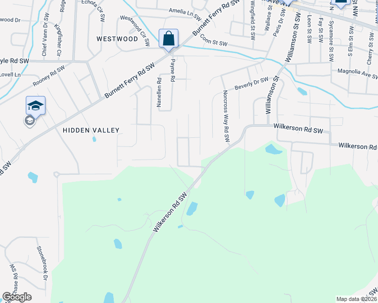 map of restaurants, bars, coffee shops, grocery stores, and more near 11 Hawk Spring Southwest Drive in Rome