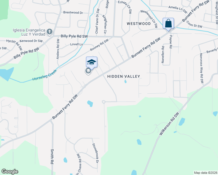 map of restaurants, bars, coffee shops, grocery stores, and more near 5 Hearthwood Drive Southwest in Rome