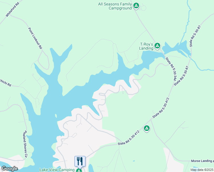 map of restaurants, bars, coffee shops, grocery stores, and more near 968 East Stagecoach Road in Cross Hill