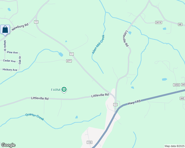 map of restaurants, bars, coffee shops, grocery stores, and more near 226-476 County Road 11 in Haleyville