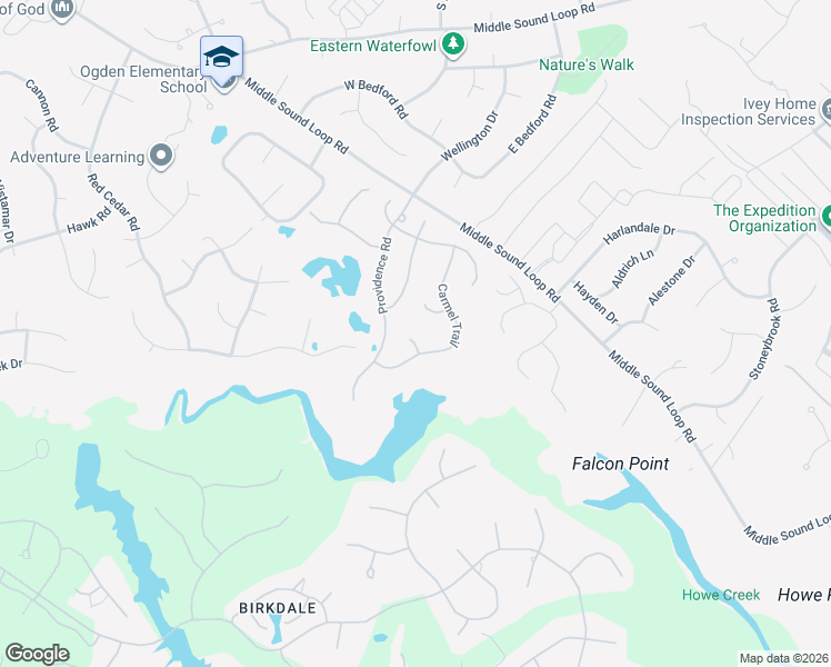 map of restaurants, bars, coffee shops, grocery stores, and more near 6604 Chesapeake Court in Wilmington