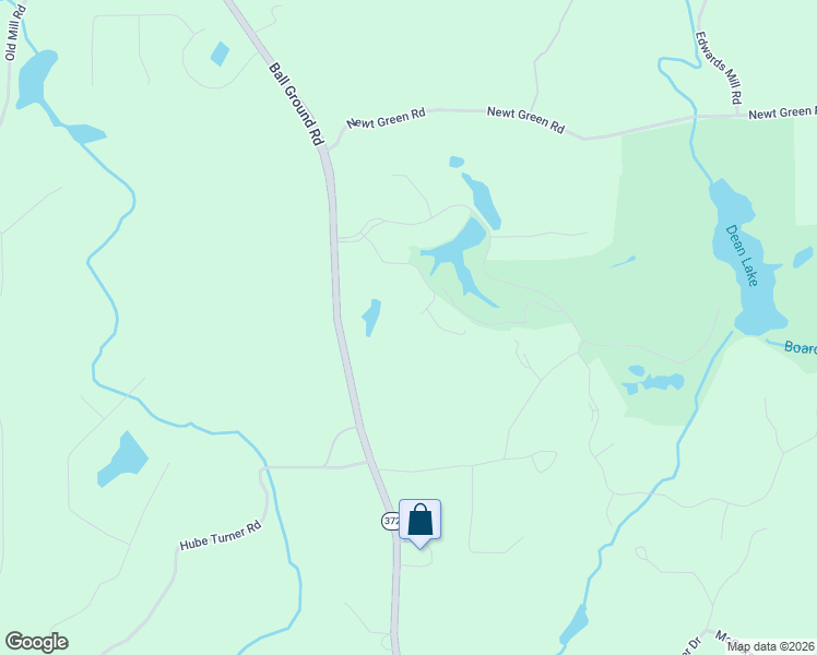 map of restaurants, bars, coffee shops, grocery stores, and more near 260 Hawks Lake Drive in Ball Ground