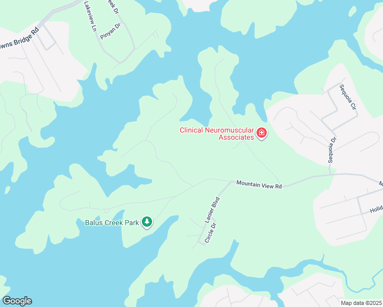 map of restaurants, bars, coffee shops, grocery stores, and more near 4538 Mountain View Road in Oakwood