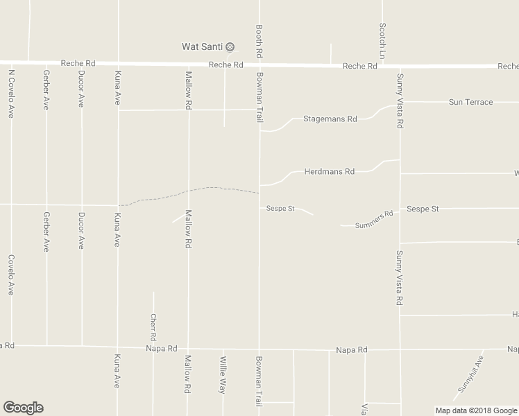 map of restaurants, bars, coffee shops, grocery stores, and more near Sespe Street in Johnson Valley