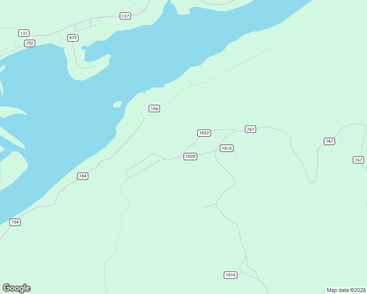 map of restaurants, bars, coffee shops, grocery stores, and more near County Road 1022 in Cedar Bluff