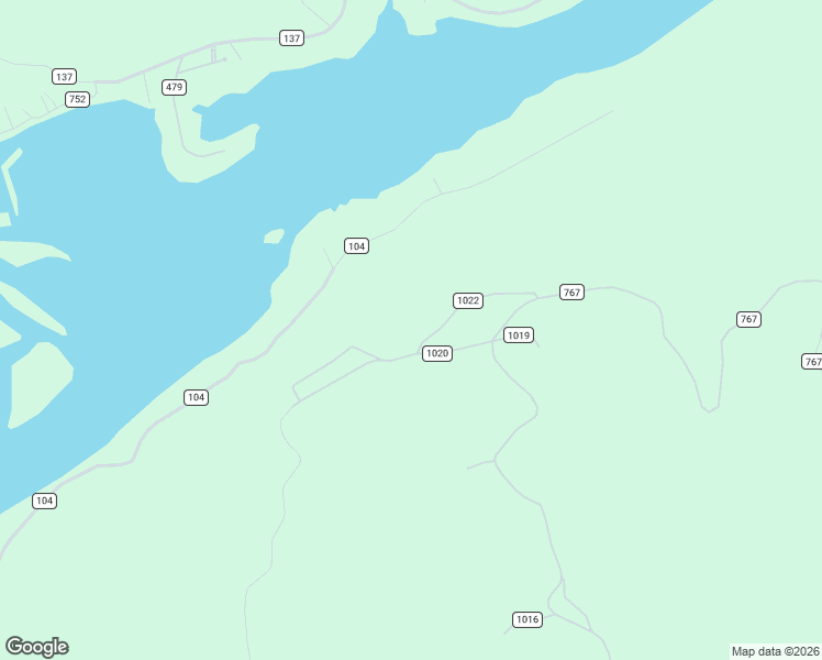 map of restaurants, bars, coffee shops, grocery stores, and more near County Road 1022 in Cedar Bluff