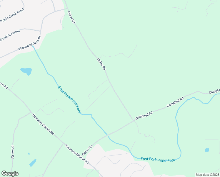 map of restaurants, bars, coffee shops, grocery stores, and more near 3698 Coker Road in Gainesville