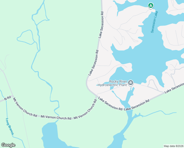 map of restaurants, bars, coffee shops, grocery stores, and more near 7 1st Avenue in Iva