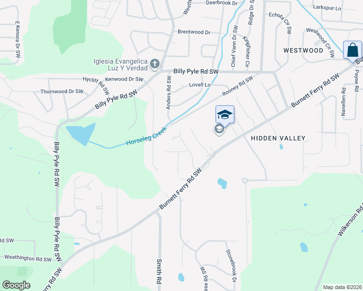 map of restaurants, bars, coffee shops, grocery stores, and more near 124 Glenda Drive in Rome