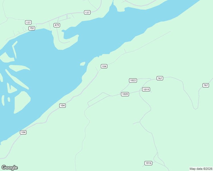 map of restaurants, bars, coffee shops, grocery stores, and more near County Road 1020 in Cedar Bluff