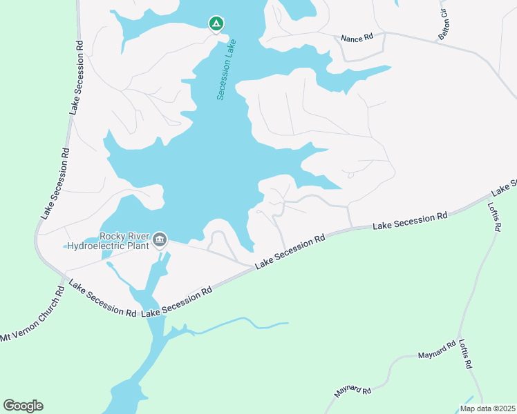 map of restaurants, bars, coffee shops, grocery stores, and more near 52 Ryan Lane in Abbeville