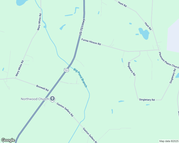 map of restaurants, bars, coffee shops, grocery stores, and more near 6151 James B White Highway South in Whiteville