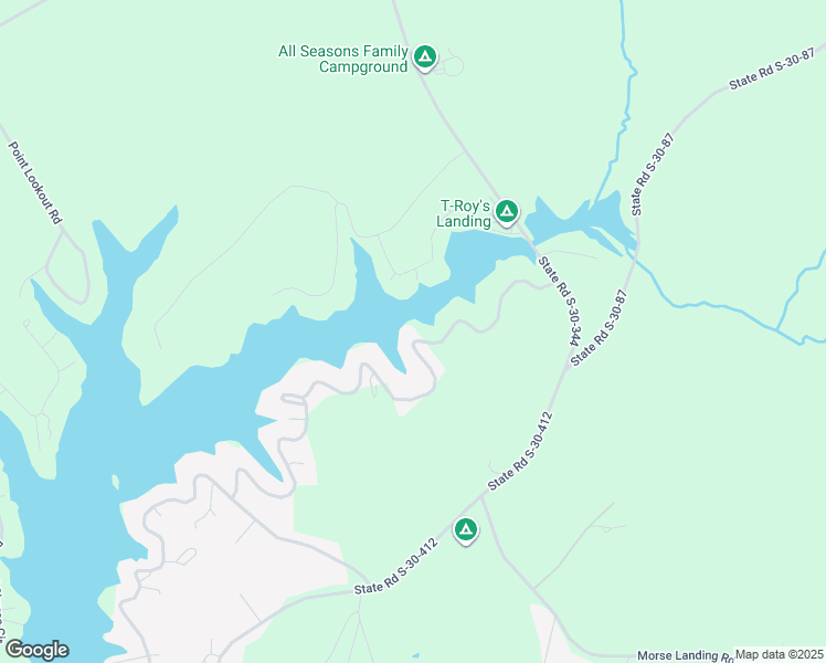 map of restaurants, bars, coffee shops, grocery stores, and more near 430 East Stagecoach in Cross Hill