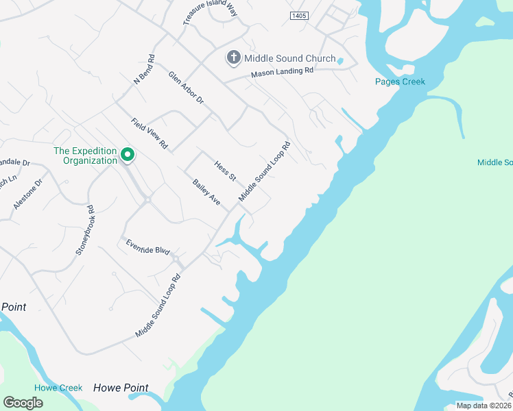 map of restaurants, bars, coffee shops, grocery stores, and more near 2009 Middle Sound Loop Road in Wilmington