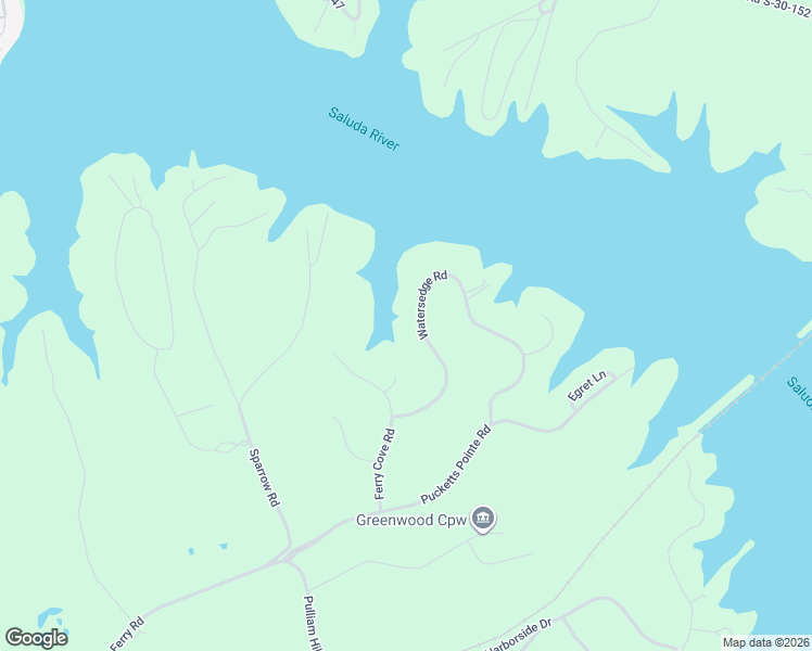 map of restaurants, bars, coffee shops, grocery stores, and more near 120 Watersedge Road in Greenwood