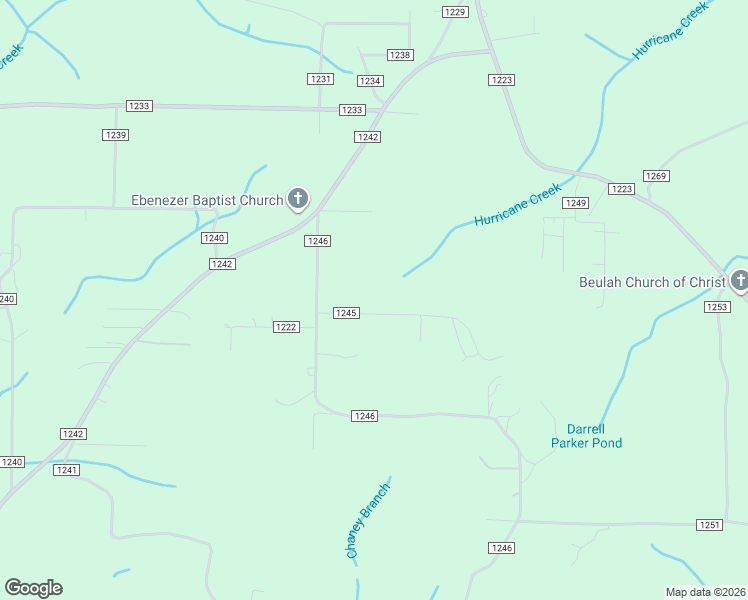 map of restaurants, bars, coffee shops, grocery stores, and more near 211 County Road 1245 in Vinemont